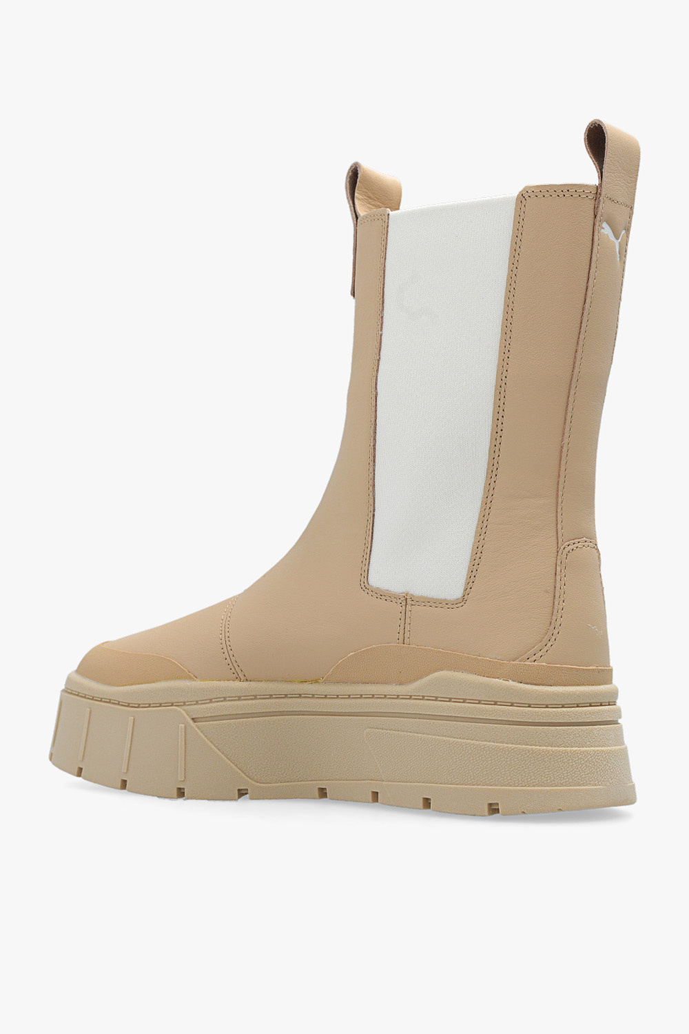 De-iceShops MK - Cream 'Mayze Stack Chelsea Casual Wns' boots Puma